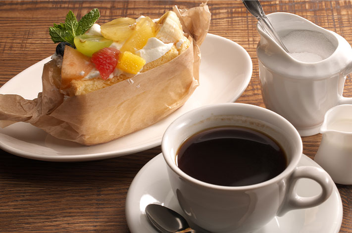 スイーツとコーヒー