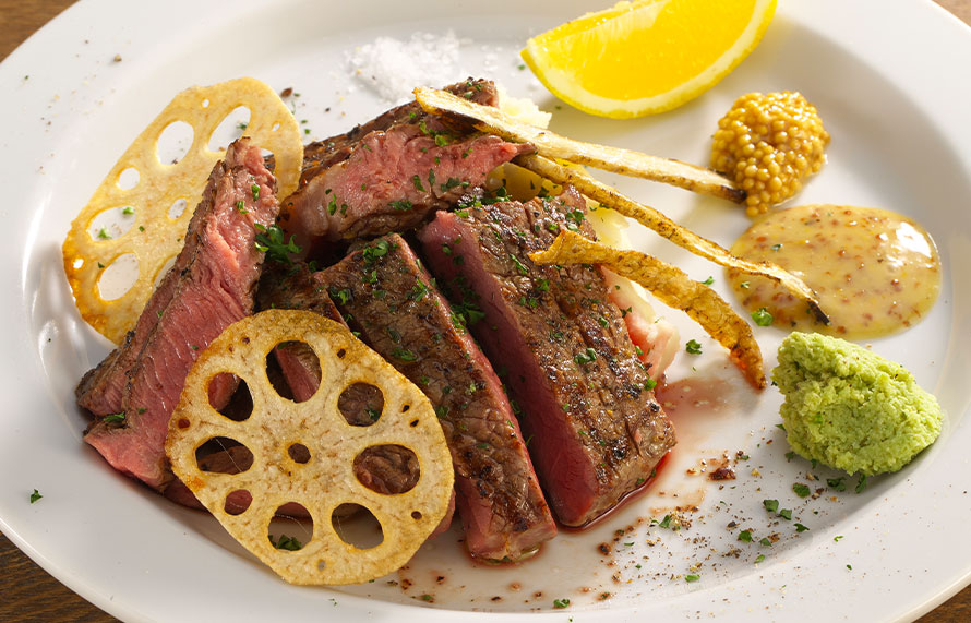 赤身肉のビステッカ