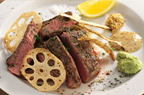 赤身肉のビステッカ