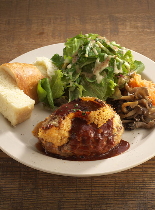 チーズハンバーグランチ