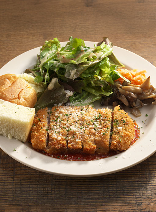 ミラノ風カツレツランチ