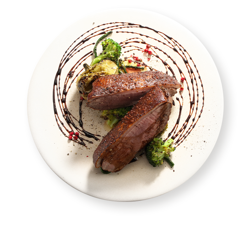 カモ肉のコンフィ